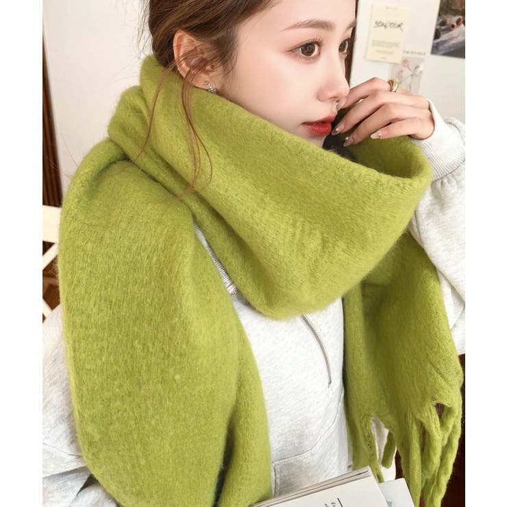 34色展開ボリュームフリンジマフラー | moment+ | 詳細画像29 