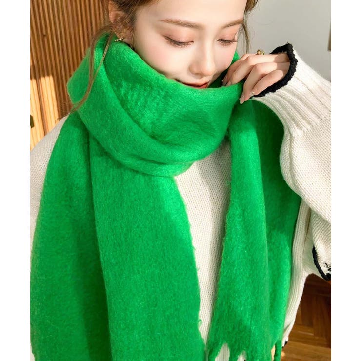 34色展開ボリュームフリンジマフラー | moment+ | 詳細画像35 