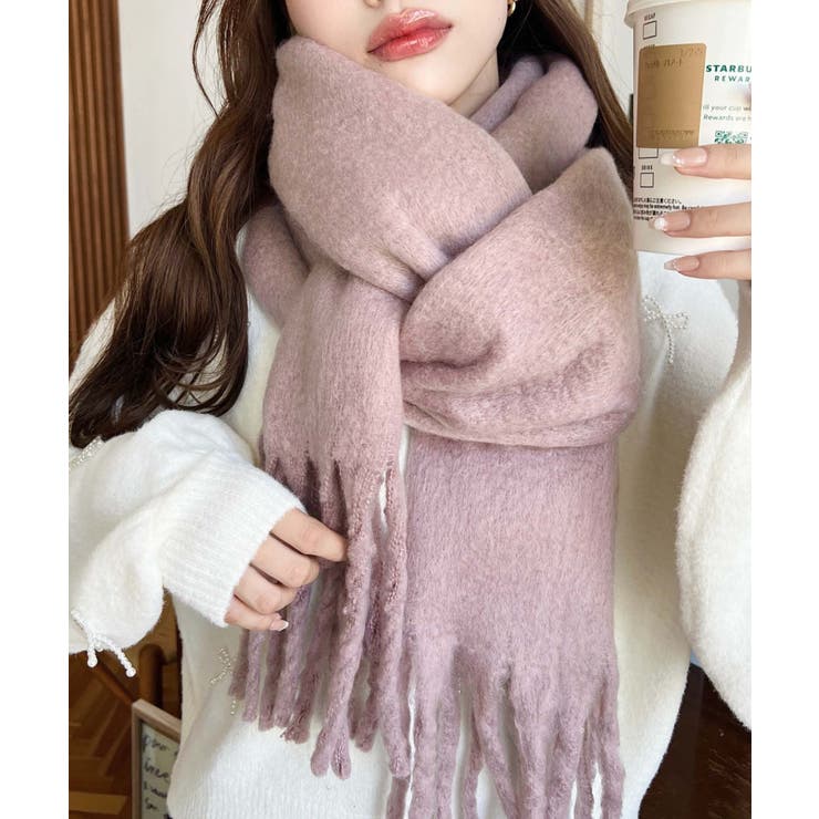 34色展開ボリュームフリンジマフラー | moment+ | 詳細画像67 