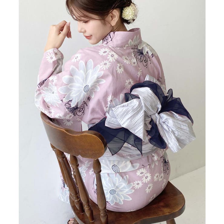 浴衣3点セット（ゆかた・帯2本）、その他3のみ2点セット[品番
