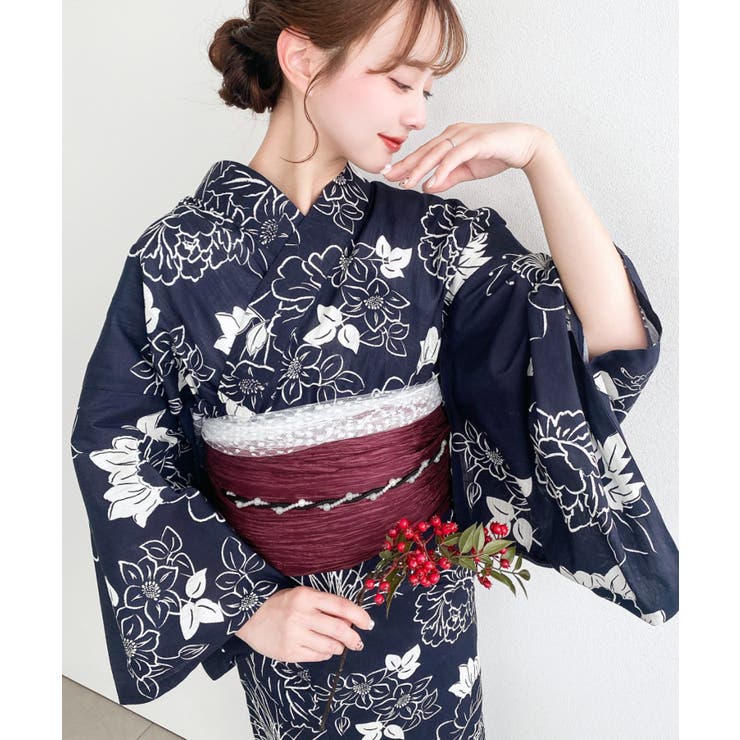 その他15 | ＼豊富な13種類展開♪／浴衣3点セット（ゆかた＋帯2本） | moment+