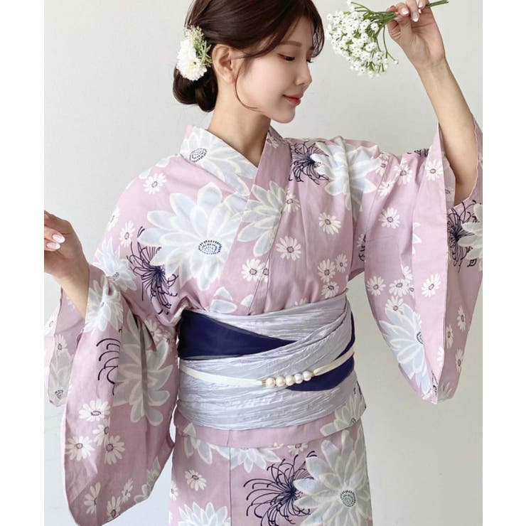 浴衣3点セット（ゆかた・帯2本）、その他3のみ2点セット[品番