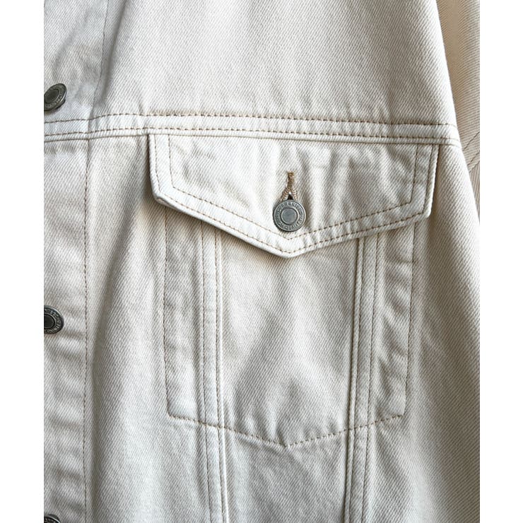 オーバーサイズデニムジャケット ビッグGジャン ヘビーウェイトデニム＆ヘビーツイ… | moment+ | 詳細画像12 