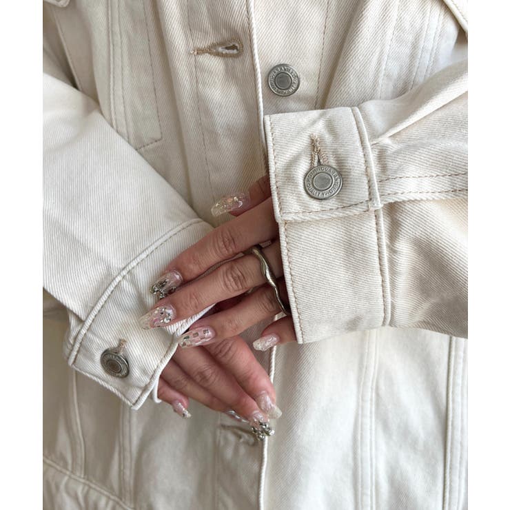 オーバーサイズデニムジャケット ビッグGジャン ヘビーウェイトデニム＆ヘビーツイ… | moment+ | 詳細画像13 