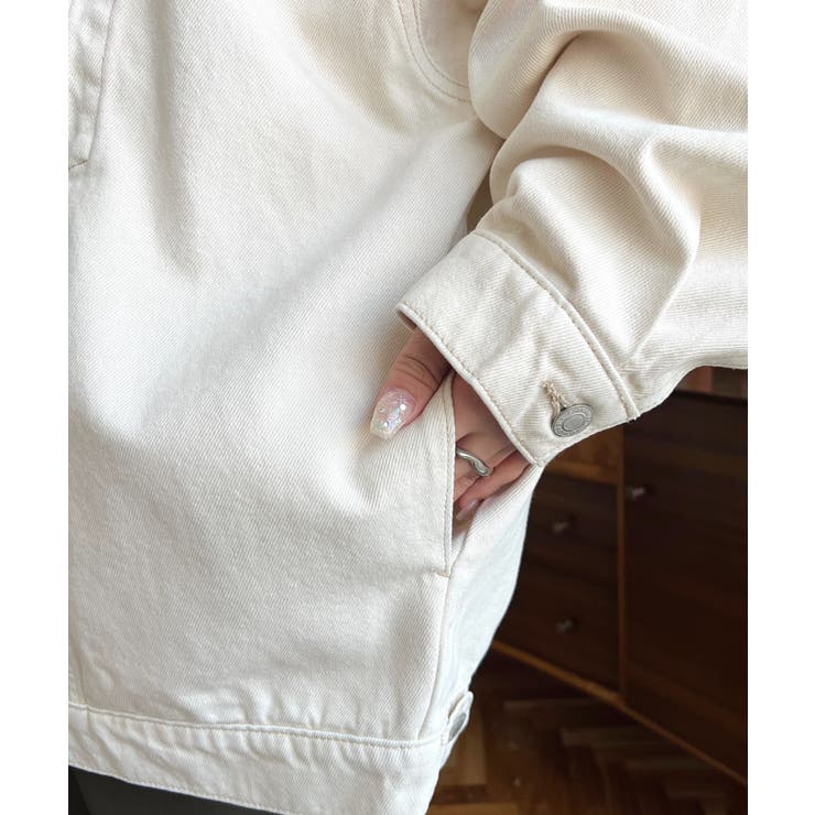 オーバーサイズデニムジャケット ビッグGジャン ヘビーウェイトデニム＆ヘビーツイ… | moment+ | 詳細画像14 