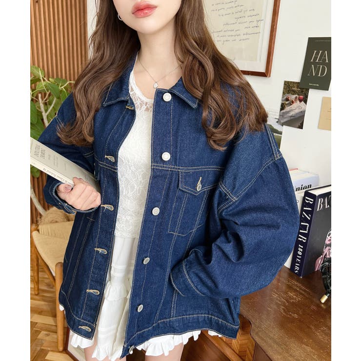 オーバーサイズデニムジャケット ビッグGジャン ヘビーウェイトデニム＆ヘビーツイ… | moment+ | 詳細画像21 