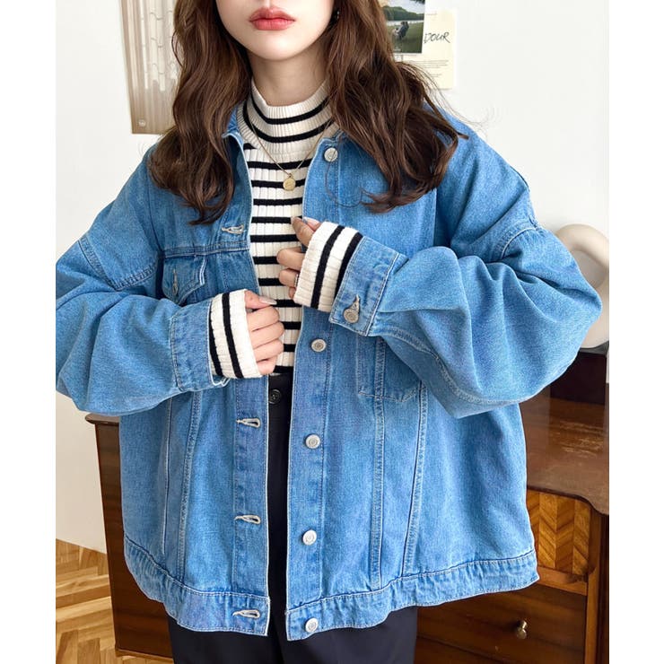 オーバーサイズデニムジャケット ビッグGジャン ヘビーウェイトデニム＆ヘビーツイ… | moment+ | 詳細画像26 