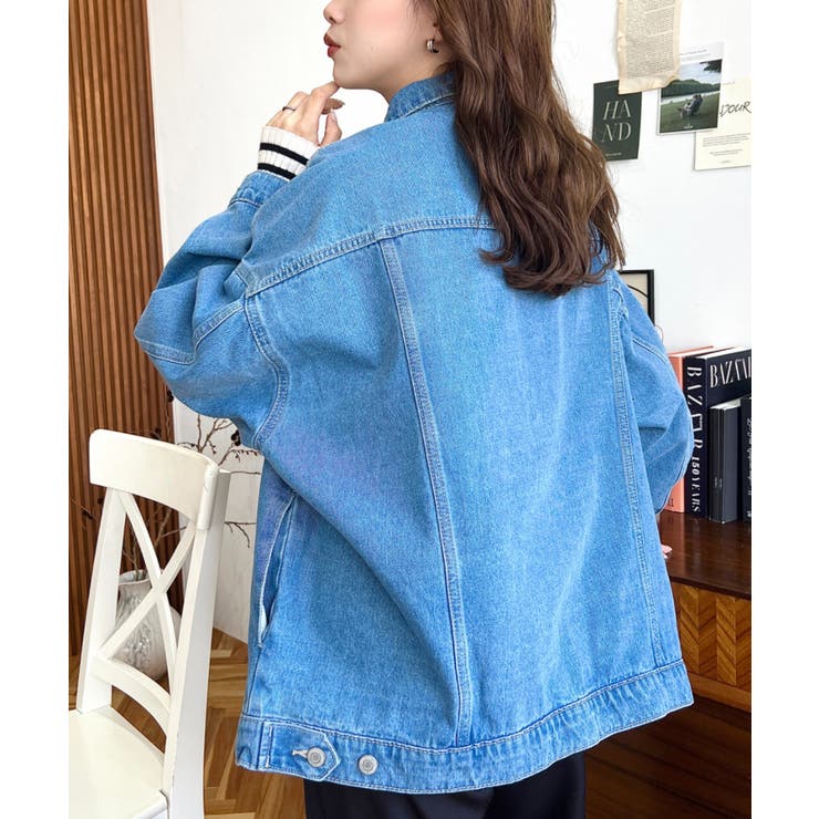 オーバーサイズデニムジャケット ビッグGジャン ヘビーウェイトデニム＆ヘビーツイ… | moment+ | 詳細画像29 