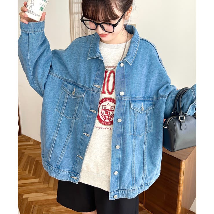 オーバーサイズデニムジャケット ビッグGジャン ヘビーウェイトデニム＆ヘビーツイ… | moment+ | 詳細画像32 