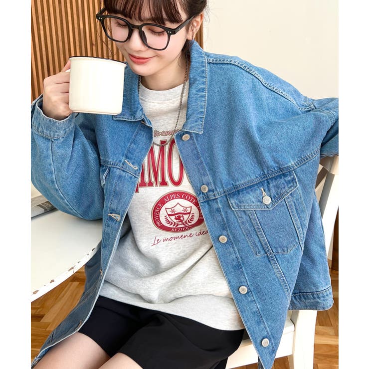 オーバーサイズデニムジャケット ビッグGジャン ヘビーウェイトデニム＆ヘビーツイ… | moment+ | 詳細画像34 