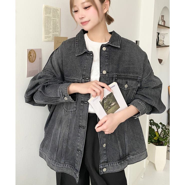 オーバーサイズデニムジャケット ビッグGジャン ヘビーウェイトデニム＆ヘビーツイ… | moment+ | 詳細画像39 