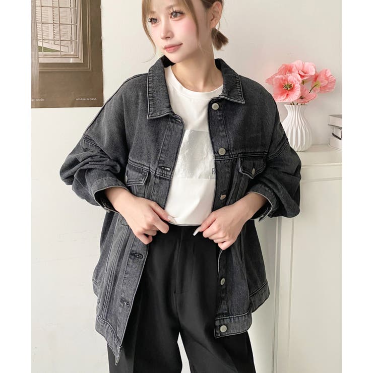 オーバーサイズデニムジャケット ビッグGジャン ヘビーウェイトデニム＆ヘビーツイ… | moment+ | 詳細画像40 