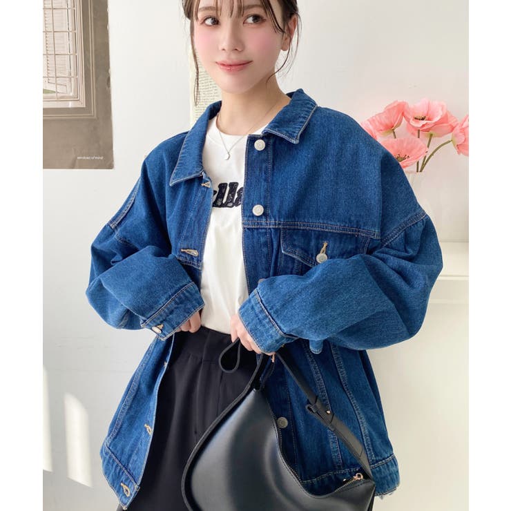 オーバーサイズデニムジャケット ビッグGジャン ヘビーウェイトデニム＆ヘビーツイ… | moment+ | 詳細画像48 