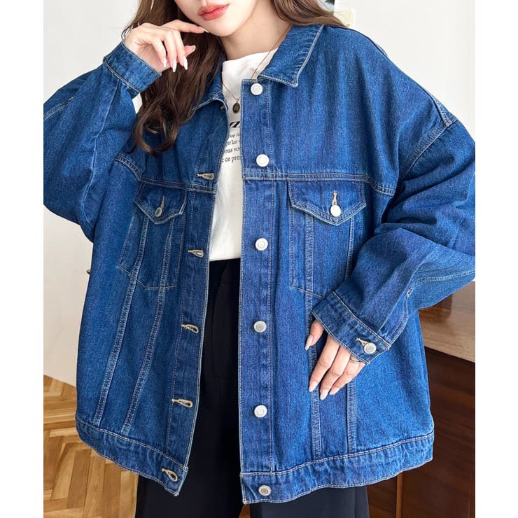 オーバーサイズデニムジャケット ビッグGジャン ヘビーウェイトデニム＆ヘビーツイ… | moment+ | 詳細画像51 