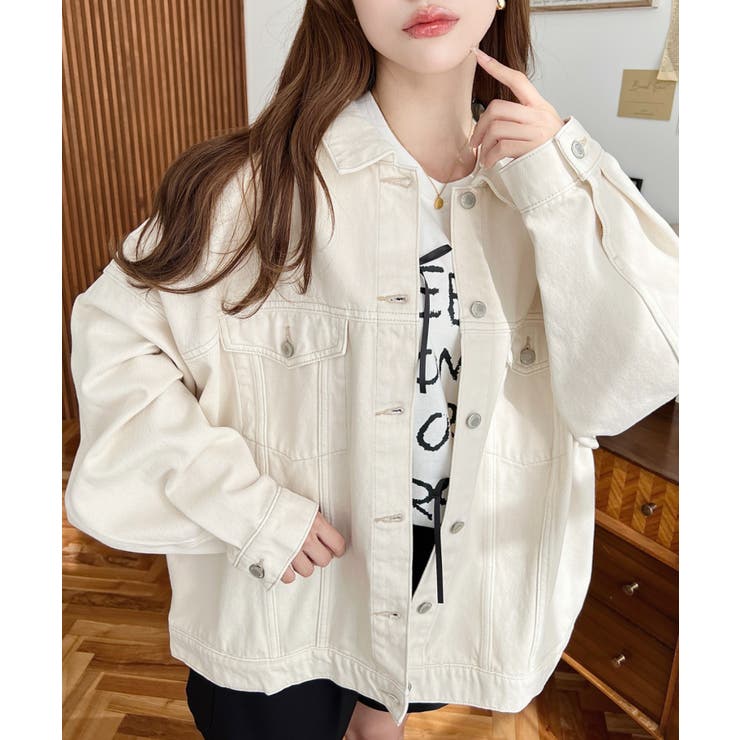 オーバーサイズデニムジャケット ビッグGジャン ヘビーウェイトデニム＆ヘビーツイ… | moment+ | 詳細画像7 