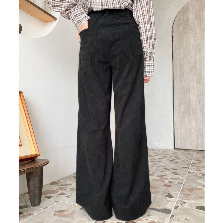 セミワイドコーデュロイパンツ | moment+ | 詳細画像12 