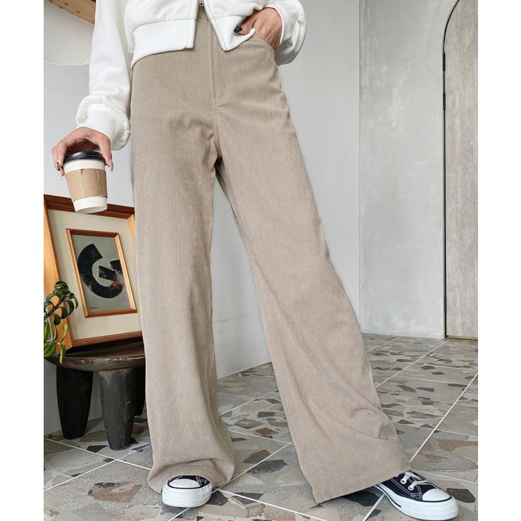 セミワイドコーデュロイパンツ | moment+ | 詳細画像20 