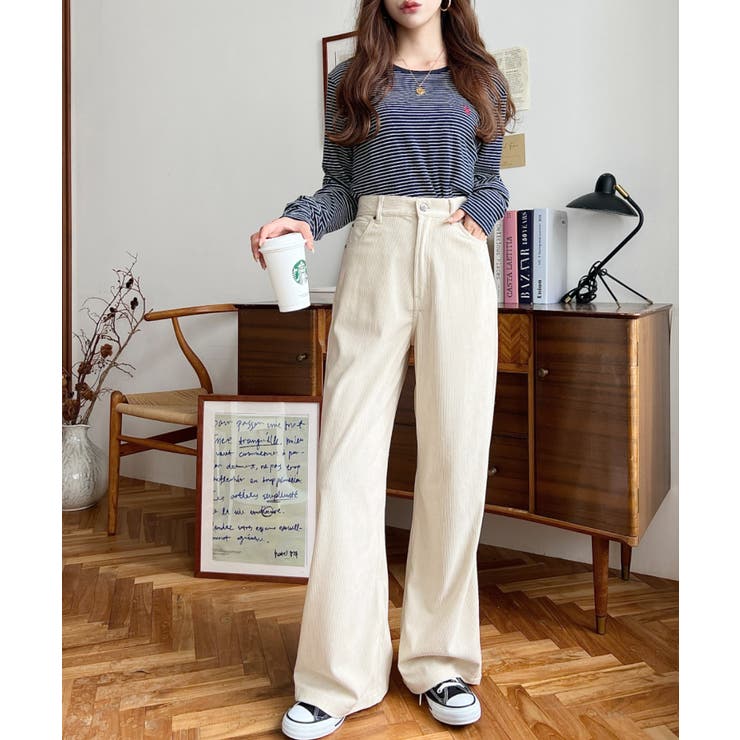 セミワイドコーデュロイパンツ | moment+ | 詳細画像6 