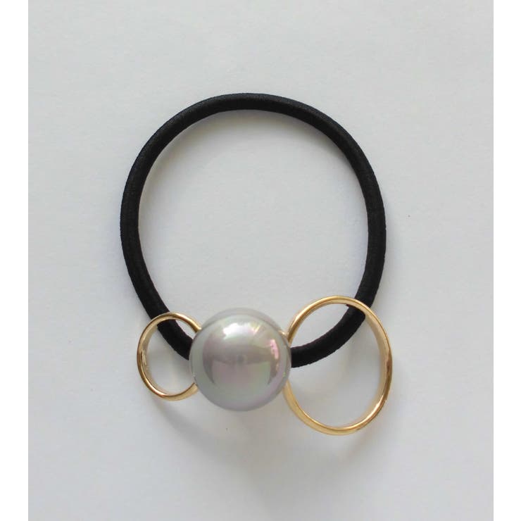 ダブルフープ オーロラボールL ヘアゴム | monamona | 詳細画像4 