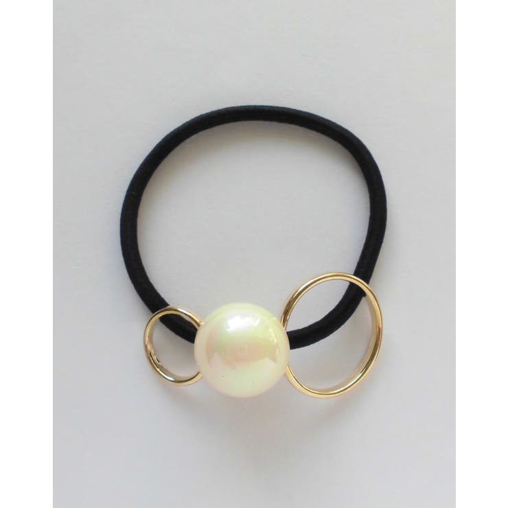 ダブルフープ オーロラボールL ヘアゴム | monamona | 詳細画像3 