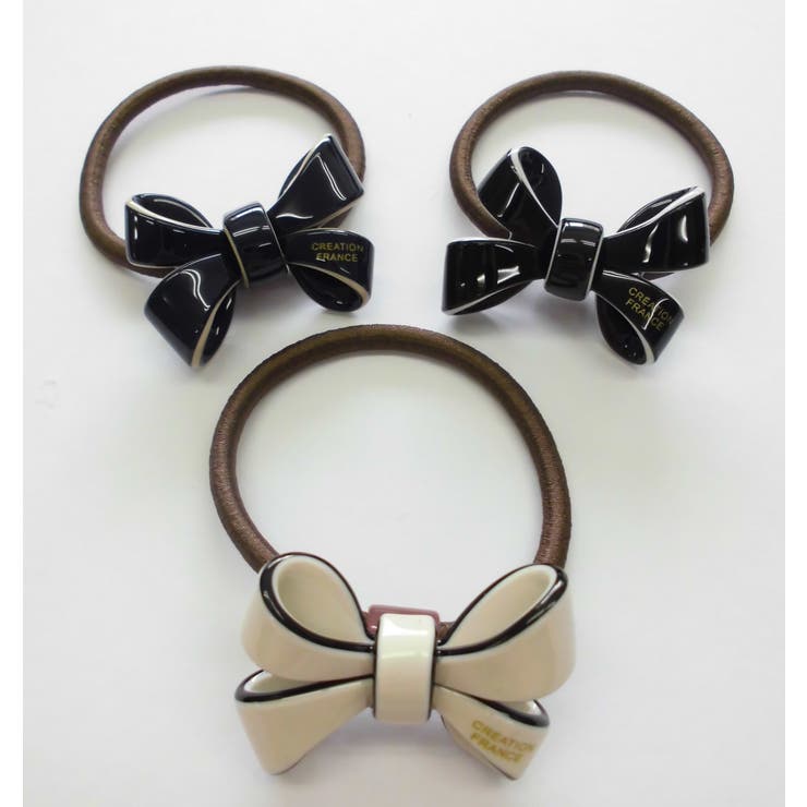 リボン型ヘアゴム | monamona | 詳細画像1 