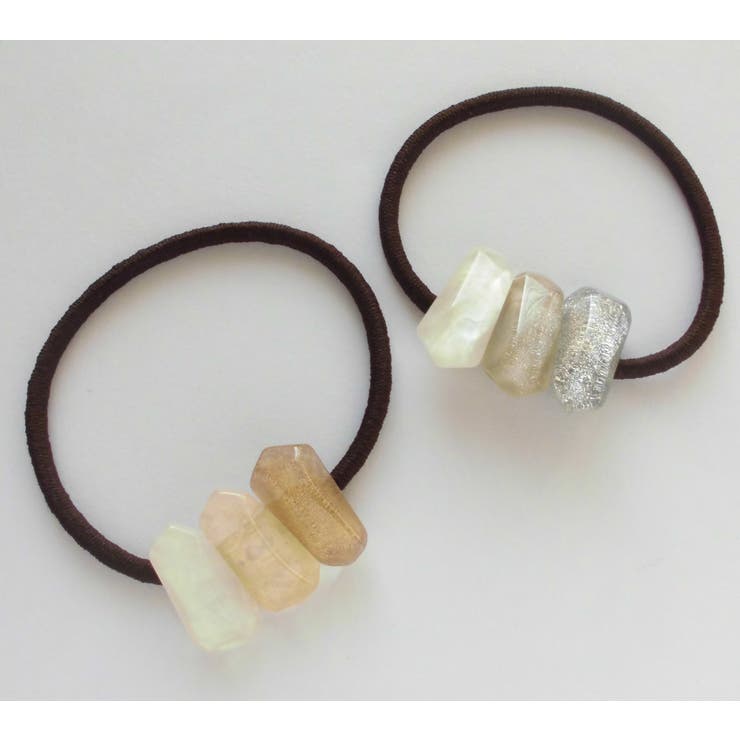 幾何学デザインヘアゴム | monamona | 詳細画像2 