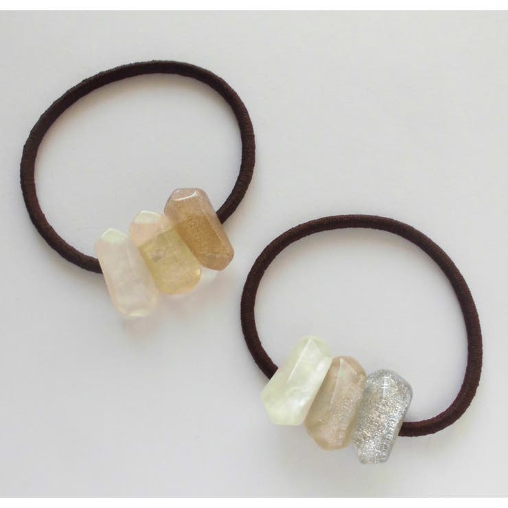 幾何学デザインヘアゴム | monamona | 詳細画像1 