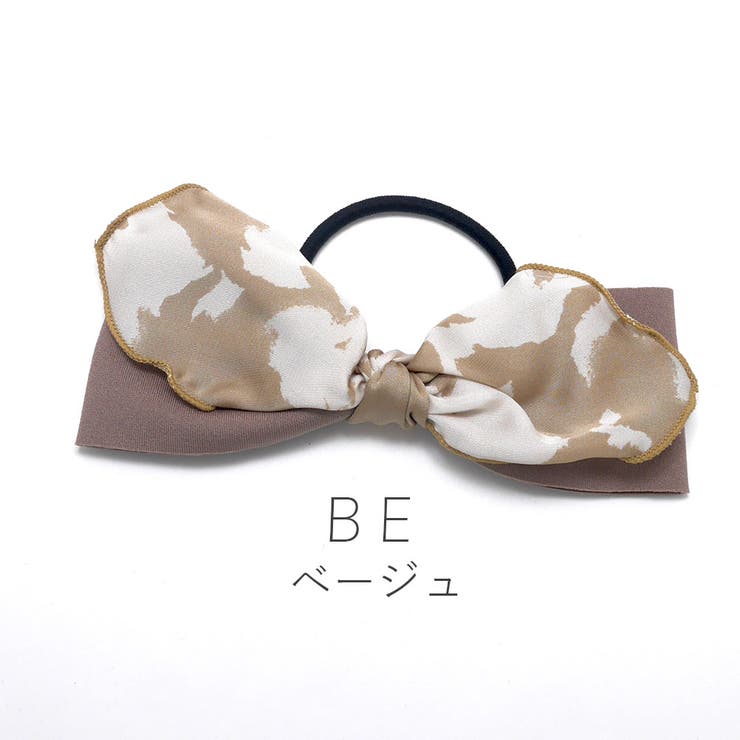 ベージュ | コンビリボンポニー | monamona