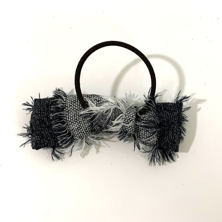 ツイード調 リボンポニー | monamona | 詳細画像3 