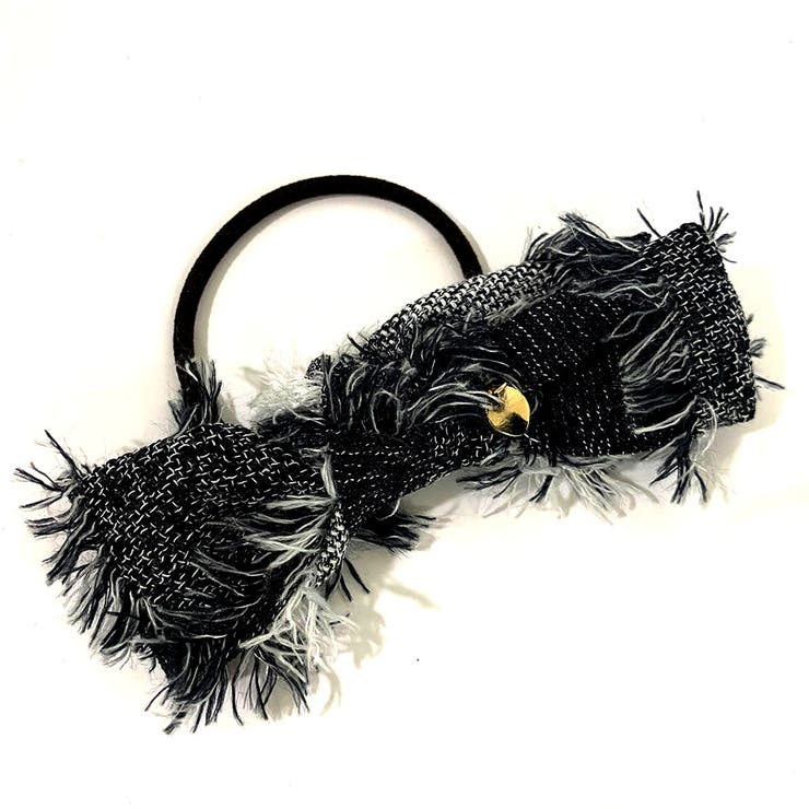 ツイード調 リボンポニー | monamona | 詳細画像2 