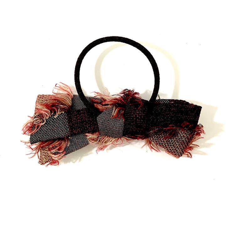 ツイード調 リボンポニー | monamona | 詳細画像9 