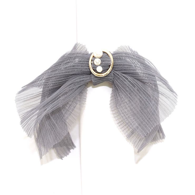 グレー | ワイドリボンポニー パール | monamona