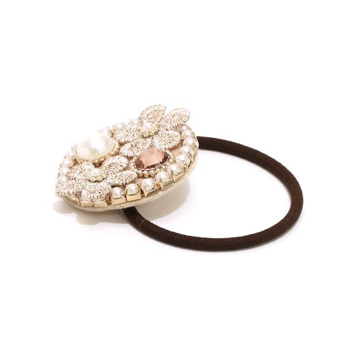 刺しゅう花ポニー パール | monamona | 詳細画像4 