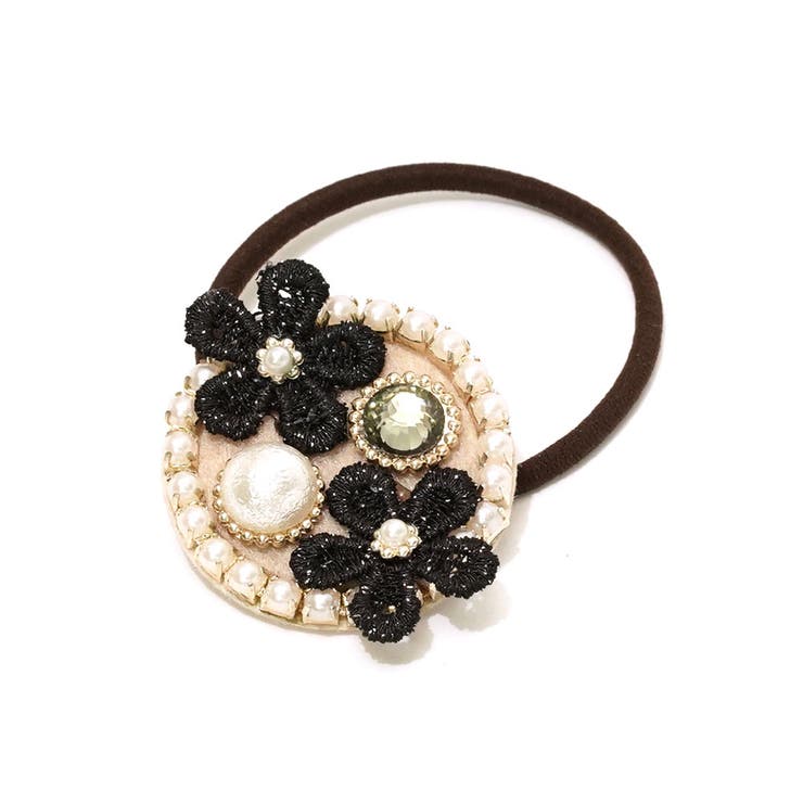 刺しゅう花ポニー パール | monamona | 詳細画像6 