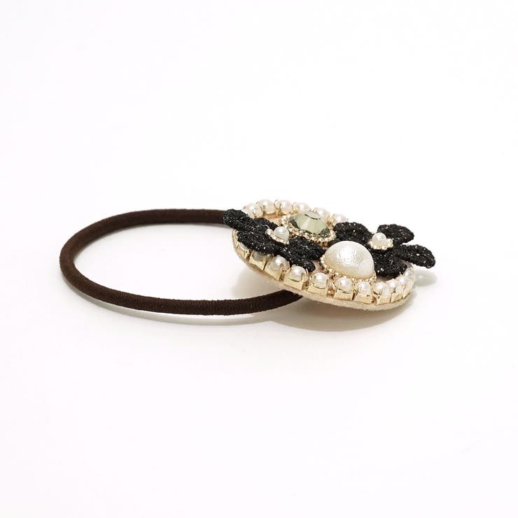 刺しゅう花ポニー パール | monamona | 詳細画像8 