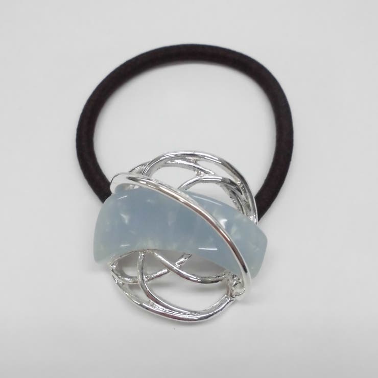 ブルー | ヘアゴム | monamona