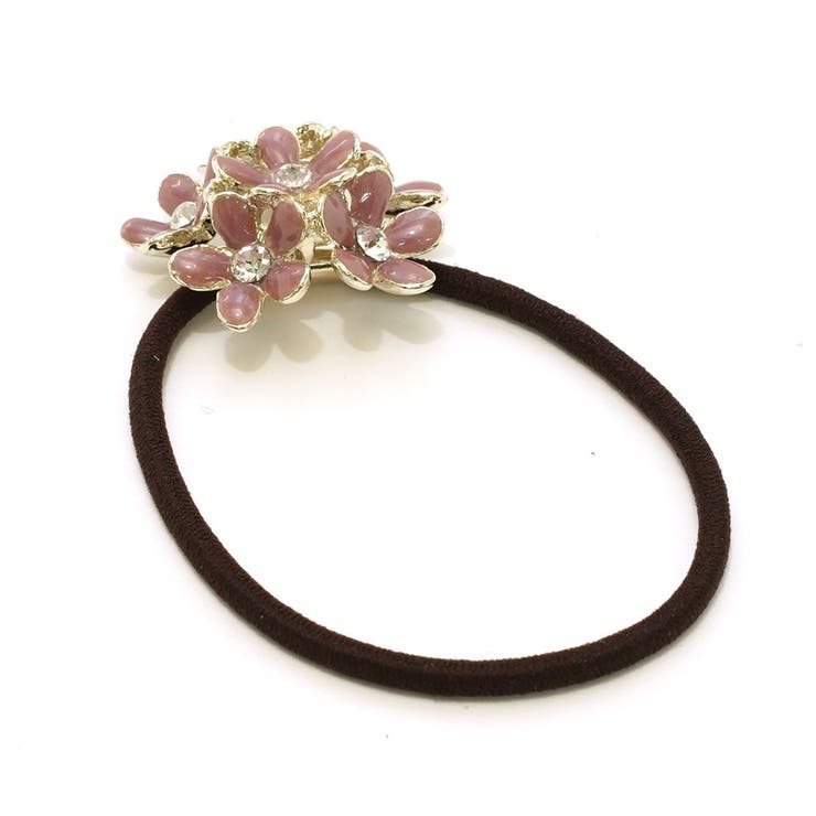 ヘアゴム 花モチーフ ヘアポニー | monamona | 詳細画像8 