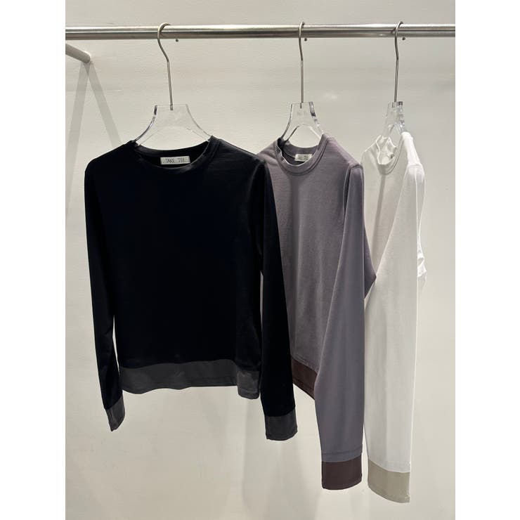 レイヤードフィットTシャツ 韓国ファッション | mood in seoul | 詳細画像5 