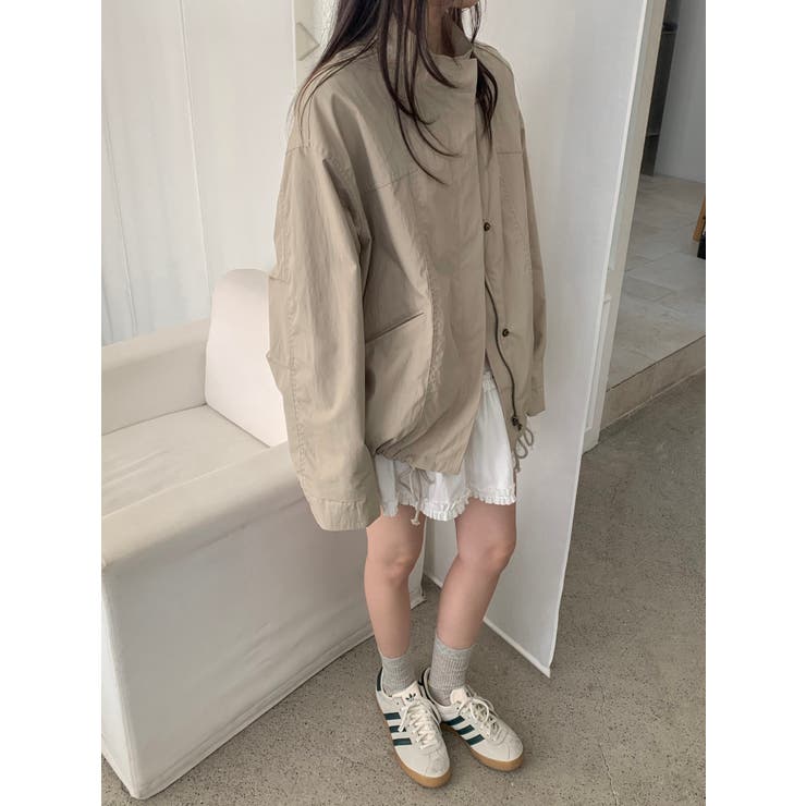 ルーズフィットミリタリージャケット 韓国ファッション | mood in seoul | 詳細画像8 