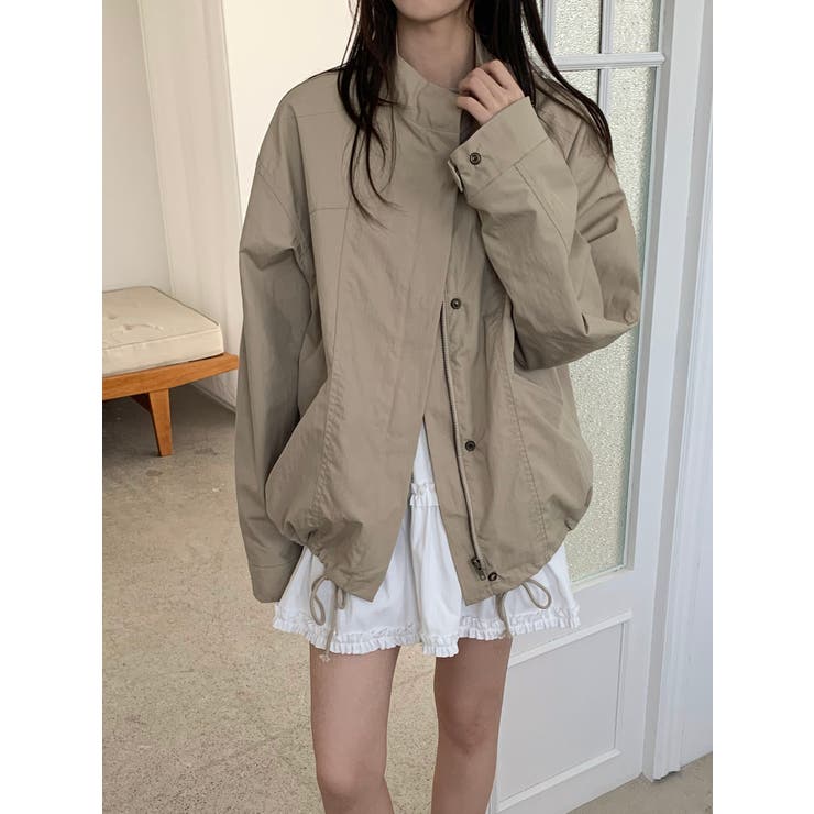 ルーズフィットミリタリージャケット 韓国ファッション | mood in seoul | 詳細画像10 