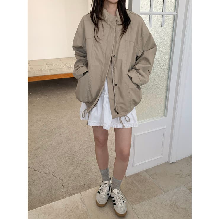 ルーズフィットミリタリージャケット 韓国ファッション | mood in seoul | 詳細画像11 