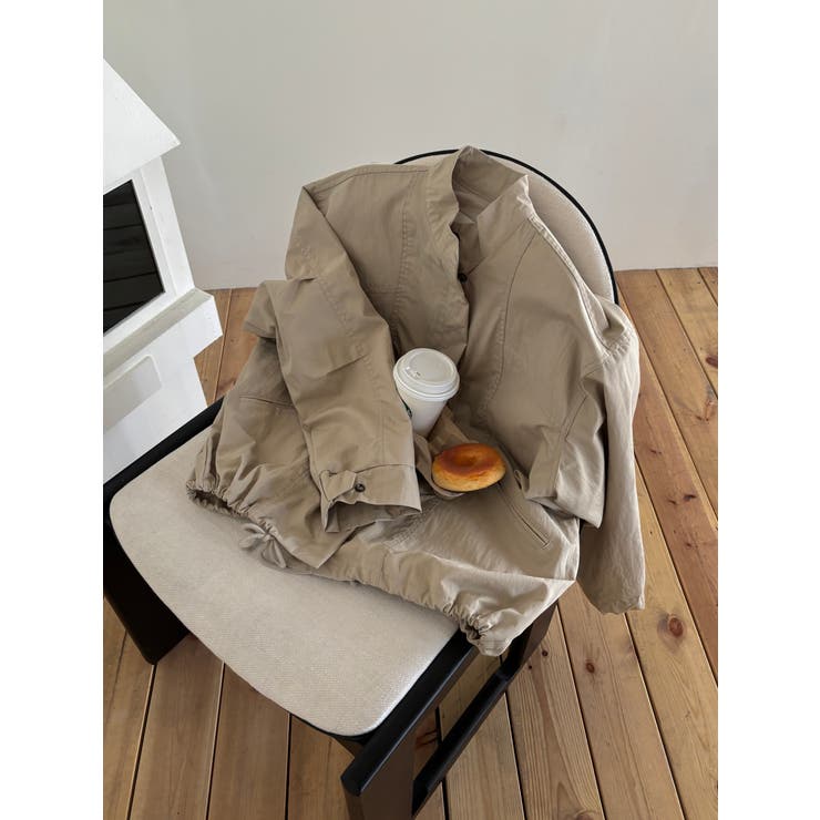 ルーズフィットミリタリージャケット 韓国ファッション | mood in seoul | 詳細画像13 