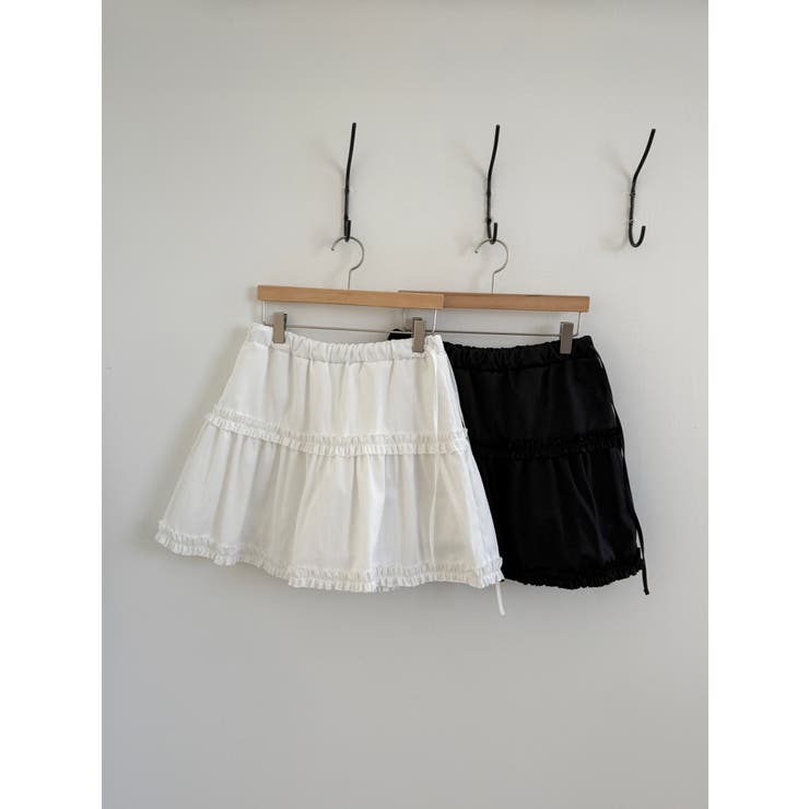 フリルティアードスカート 韓国ファッション | mood in seoul | 詳細画像4 