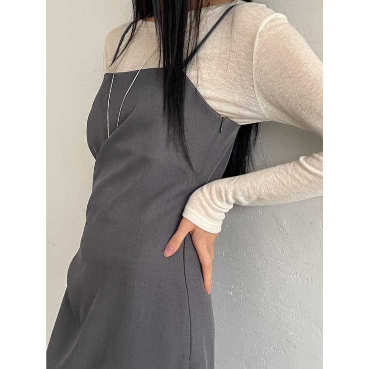 チューリップシルエットワンピース 韓国ファッション | mood in seoul | 詳細画像2 