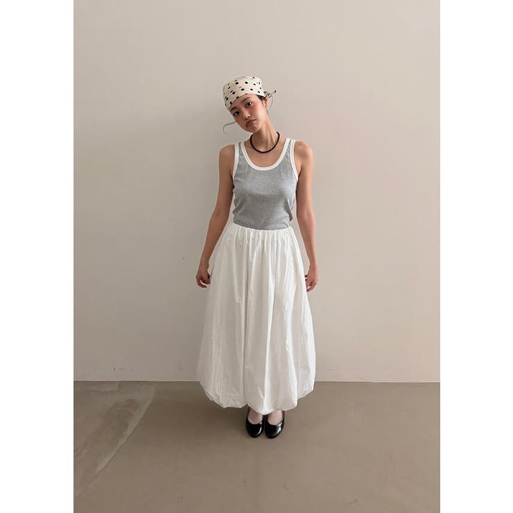 バルーンロングスカート 韓国ファッション | mood in seoul | 詳細画像9 