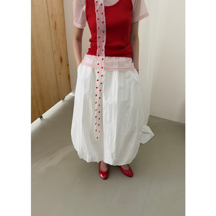 バルーンロングスカート 韓国ファッション | mood in seoul | 詳細画像15 