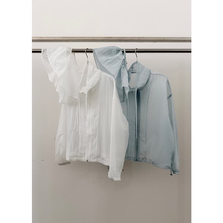 フリルウィンドブレーカー 韓国ファッション | mood in seoul | 詳細画像6 