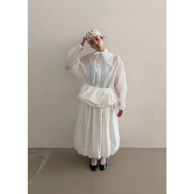 フリルウィンドブレーカー 韓国ファッション | mood in seoul | 詳細画像7 