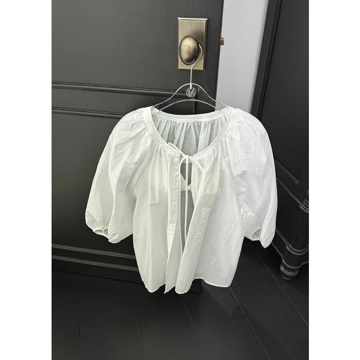 パフスリーブブラウス 韓国ファッション | mood in seoul | 詳細画像5 