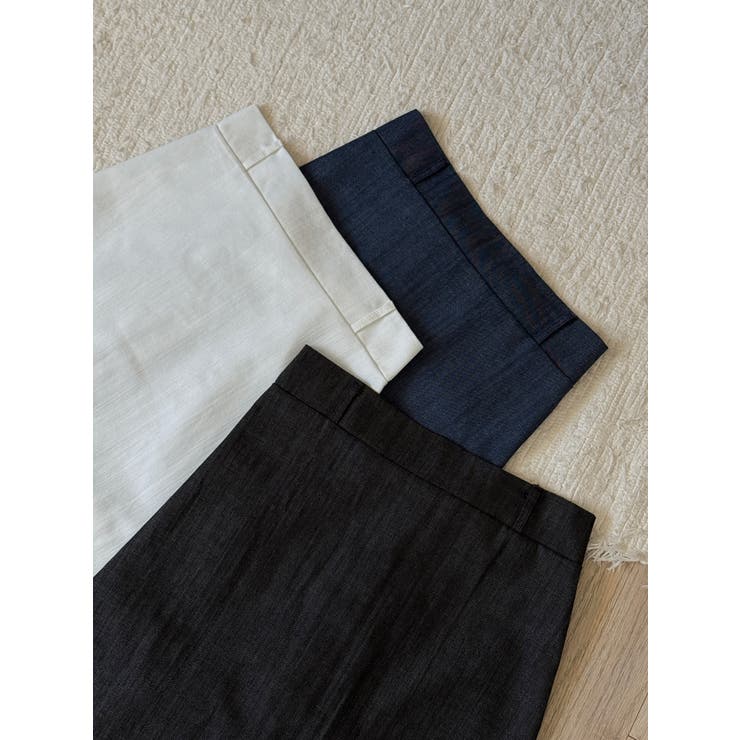 マキシリネンロングスカート 韓国ファッション | mood in seoul | 詳細画像2 